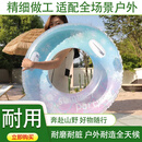 佑游游泳圈成人加厚男女充气ins儿童3-4-6岁泳圈大人成年游泳装备. 100梦幻(120-220斤)无把手