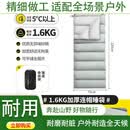 探险者（TAN XIAN ZHE）冬季成人睡袋秋冬户外加厚连帽露营午休酒店防脏透气睡袋被 【5度3.2斤】浅灰绿睡袋【加便携包装袋】