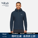 Rab睿坡男士户外高山保暖运动透气骑行防风徒步轻量棉服 QIP-17 黑色-BLK M 170