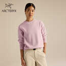 ARC'TERYX始祖鸟 OLERA CREW 女子 卫衣 Alpine Rose/夕雾粉 M