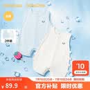巴拉巴拉童装儿童宝宝连体衣婴儿哈衣2026新款夏季纯棉透气两件装男童女童