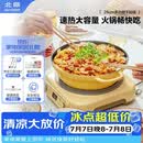北鼎（Buydeem）多功能不粘锅火锅蒸锅汤锅电磁炉明火蒸煮炒煎28cm小鹅黄