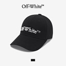 OFF-WHITE棒球帽男女情侣款经典基础款简约字母LOGO刺绣美式宽松潮流鸭舌帽