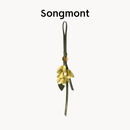 Songmont山下有松摘金桂挂件国风包挂设计师款时尚配饰新中式 桂花黄 现货