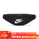 耐克NIKE男女通款腰包HERITAGE 运动包 DB0490-010黑色中号