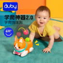 澳贝（auby）婴儿学爬玩具0-1岁引导爬行神器小黄鸭运动逗爬抛球柯基狗下蛋鸭 【电池驱动】学爬柯基
