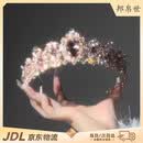 邦帛世巴洛克之梦复古发箍女公主生日皇冠头饰party氛围拍照写真道具520 森系公主皇冠发箍【巴洛克之梦】