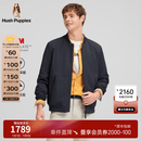 暇步士（Hush Puppies）【温暖舒适】男装冬季简洁棒球领基础款柔软舒适厚款棉服 墨蓝色 XL