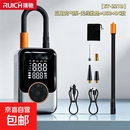 车载无线充气泵便携式迷你汽车打气泵智能液显电动轿车轮胎打气筒 221D-无线数显+充电宝+DC款(三用)