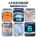 联想腰部按摩器缓解腰疼痛全自动揉捏热敷腰肌腰椎脉冲仪护腰神器无烟艾灸送爸妈父亲母亲节礼物 绿色彩盒【全配+无烟艾灸+礼盒送人有面子+大电池】