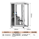 隔音房移动直播间隔音室录音棚家用办公电话亭隔音舱会议室学习房 130*120*225cm玻璃款白