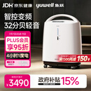 鱼跃制氧机S-5AW医用级5L升吸氧气机家用老人孕妇超轻音直流变频省电