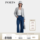 PORTS宝姿女装秋冬短外套 静谧灰 M (6)