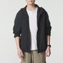 安德玛（Under Armour）男子外套 夏季新款UA Unstoppable上衣梭织连帽夹克衫 6003863-001/黑色 L