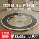 体重秤电子秤称体重 33cm加厚大秤面防磕碰精准电子秤减肥专用家用宿舍人体称重家用精准 2003A绅士灰【33CM大秤面】USB充电款