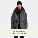 加拿大鹅（Canada Goose）MacMillan 男士黑标羊毛派克大衣户外休闲外套大鹅羽绒服 3804M1 1551 岩灰混色 2XL