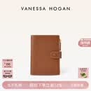 VANESSA HOGAN VH女包简约护照夹真皮短款零钱包轻奢卡包钱夹七夕礼物送女友