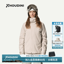 Houdini胡丁尼Ride Insulated飞车户外女冬防风保暖滑雪棉服外套 Sandstorm（沙尘灰） M