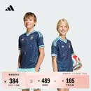 adidas大童德国国家队世界杯客场球迷版速干足球短袖球衣阿迪达斯   学院藏青蓝   164