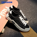 FILA FUSION斐乐POP帆布鞋｜潮牌帆布鞋男女田曦薇同系列板鞋