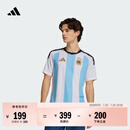 adidas阿根廷队国家队世界杯主场助威版足球短袖球衣男装阿迪达斯   白/冰晶蓝   L