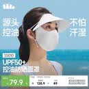 蕉下（beneunder）净研防晒口罩控油防晒面罩加大帽檐防紫外线立体不闷口鼻SS010