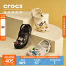 CROCS卡骆驰经典洞洞鞋男鞋一脚蹬女鞋沙滩鞋拖鞋|10001 黑色-001(含智必星) 41 /42(260mm)