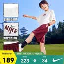 NIKE3BRAND 耐克儿童套装男童短袖T恤短裤五分裤两件套运动夏装