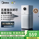 美的（Midea）【母婴级】空气净化器鼻炎家用除甲醛除烟味异味过敏原空气净化机森林家L1 Lite