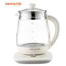 九阳（Joyoung）养生壶迷你玻璃花茶壶煮茶器 12大功能11档温度 0胶水恒温冲奶电热烧水壶1.5L 1566BQ