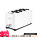 Breville BTA630XL全自动面包机早餐 烤面包片家用吐司机 不锈钢