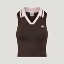 阿迪达斯（adidas）新款三叶草系列 女 SPORTS TANK W 无袖上衣 KX6885 棕色 M