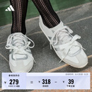 adidas「冰淇淋T头鞋」VS JOG 2.0薄底运动鞋男女阿迪达斯轻运动 亮白/金属银/浅灰   38
