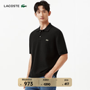 LACOSTE【王一博同款】法国鳄鱼男装26夏季新Polo领针织衫|AH1043 031/黑色 M 4
