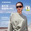 迪卡侬户外徒步简约防晒潮太阳眼镜墨镜男女 EXPLORE100黑色款(运动风包裹性强)