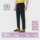KOLON SPORT/可隆户外休闲裤 男士接触凉感UPF40+修身X-TRICOT长裤 LHLP6MN159-BK 黑色 L 175/82A