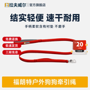 拉夫威尔ruffwear福朗特狗狗遛狗绳大型犬宠物狗链边牧拉布拉多金毛牵狗绳 峡谷红