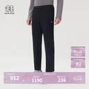 KOLON SPORT/可隆户外休闲裤 男士接触凉感防晒UPF50+针织夏日凉感裤 LHLP6MNT11-BK 黑色 2XL 185/90B