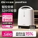 鱼跃制氧机医用级5L升吸氧气机家用老人孕妇超轻音直流变频省电S-5AW