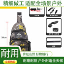 天元同款路亚包多功能腰包新款单肩斜跨背包路亚竿包钓鱼渔具杆包户外 黄色【豪华套装】送束竿带一套、