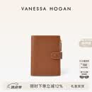 VANESSA HOGAN VH女包简约护照夹真皮短款零钱包轻奢卡包钱夹七夕礼物送女友
