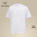 ARC'TERYX始祖鸟 KRAGG COTTON EMBLEM CREW SS 男子 棉质短袖T恤 White Light/石膏白 L