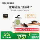MOKFITNESS(摩刻)一K10磁阻静音划船机家用智能划船器健身训练器材 K10ES旗舰版（山葵绿）自发电