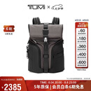 途明（TUMI）ALPHA BRAVO男士双肩包翻盖大容量双肩背包炭黑色 男友老公礼物