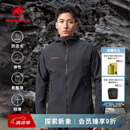 猛犸象（MAMMUT）【红标】Macun 2.0 男士户外防泼水连帽夹克外套软壳 黑色 XL
