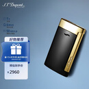 都彭（S.T.Dupont）法国都彭打火机SLIM7超薄炬式防风黑金配色27708男士礼物/商务