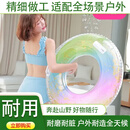 佑游游泳圈成人加厚男女充气ins儿童3-4-6岁泳圈大人成年游泳装备. 100渐变(120-220斤)有把手