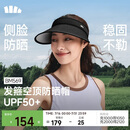 蕉下（beneunder）防晒帽子女空顶帽遮阳帽防紫外线遮脸太阳帽BM569漫暮黑