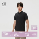 KOLON SPORT/可隆户外休闲衣 男子接触凉感遮热UPF50+ CARVICO短袖 LHPT6MN083-BK 黑色 2XL 185/104A