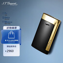 都彭（S.T.Dupont）法国都彭打火机SLIM7超薄炬式防风黑金配色27708男士礼物/商务